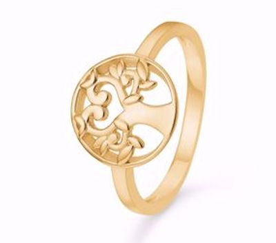 G&S - Tree Of Life ring gilded