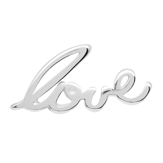 LULU Copenhagen - Love earstud in silver
