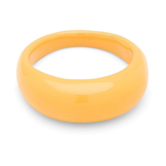 LULU - Chunky Marigold Orange Emaille Ring
