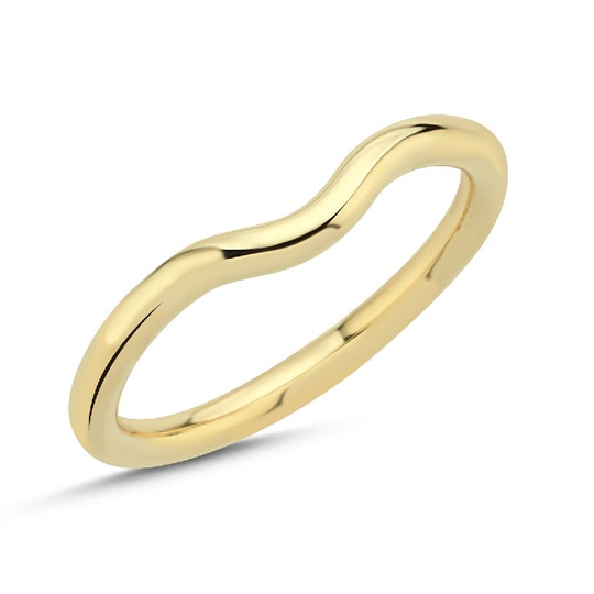 Nuran - Champagne, gold ring w.  diamonds