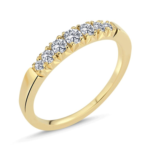 Nuran - Shimmer, 0,38ct Diamantring in gold