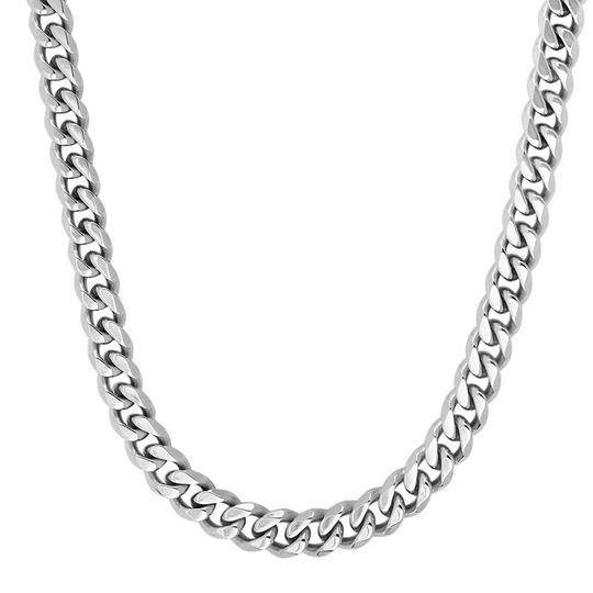 Son of Noa - Panzer polished steel necklace for men