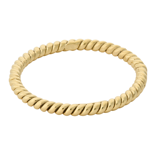 Pernille Corydon - Twisted ring, gold plated