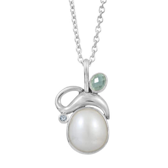 Rabinovich - Pleasant pearl, Necklace with white pearl
