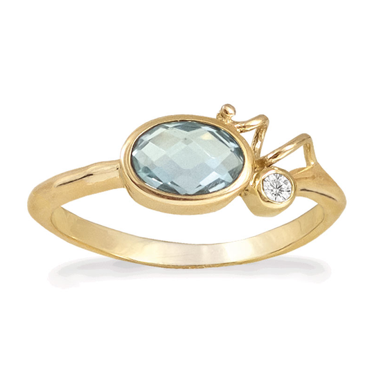 Rabinovich - Pleasant Pearl, silver ring with white pearl