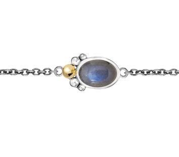 Rabinovich - Golden Shadow bracelet with labradorite