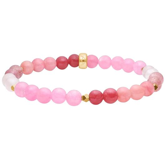 Heide Heizendorff - Billige Steinarmband mit Rosaquarz