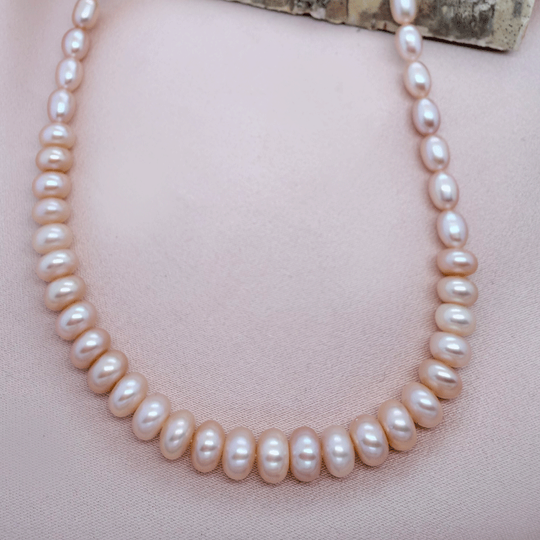Little Pearlie - Rosalina, rosa Süßwasserperlenkette