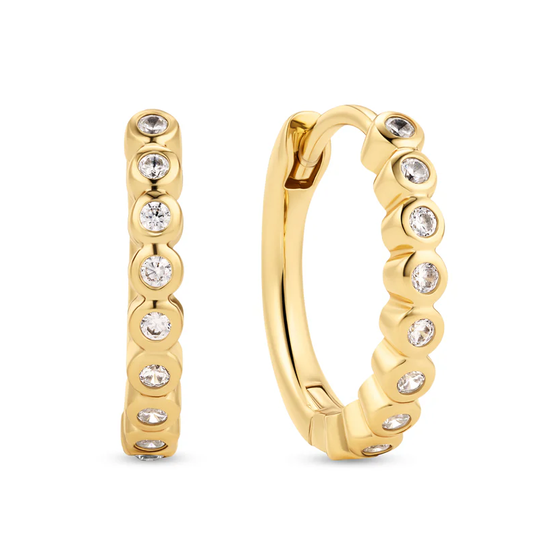 Sif Jakobs - Sarzana, Hoops white color zirconia