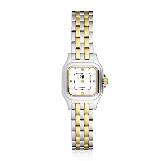 Sif Jakobs - Fiorella watch, square duo color watch