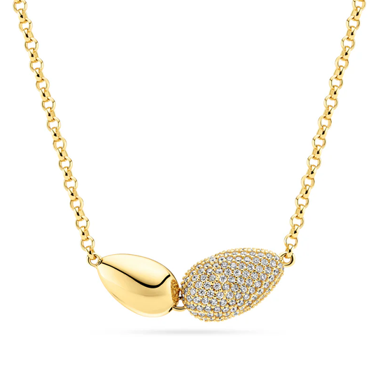 Sif Jakobs - Goccia Due necklace with zirconia