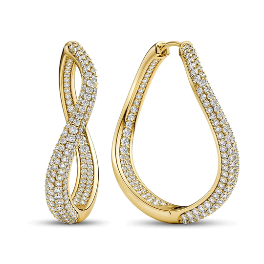 Sif Jakobs - Infinito Grande hoops Ohrringe