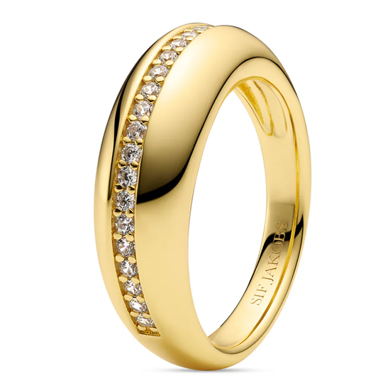 Sif Jakobs - Palermo Ring, vergoldet