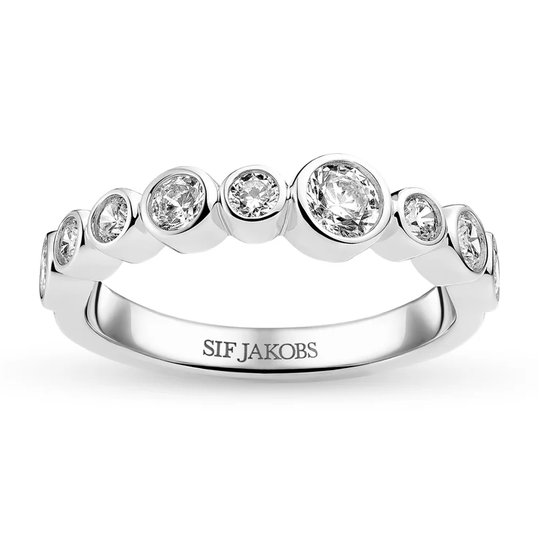 Sif Jakobs - Sardinien weiss Zirkonia silber Ring