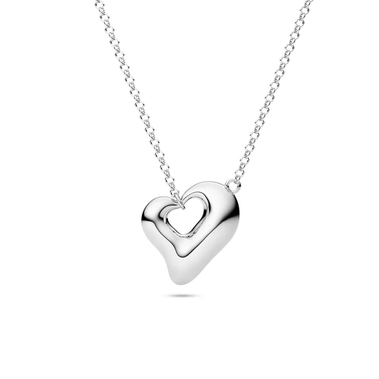 Sif Jakobs - Lauria, heart necklace Piccolo silver