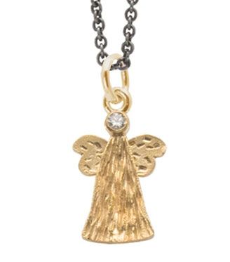 Heiring - Guardian angel in 14ct gold
