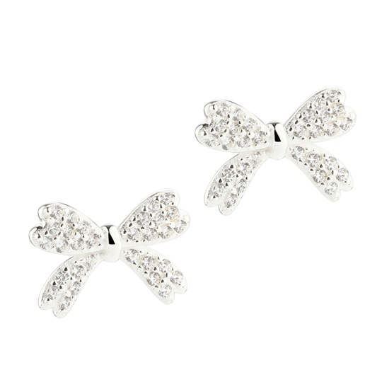 Aqua Dulce - Elegant Bow, necklace, gold plated, 14mm