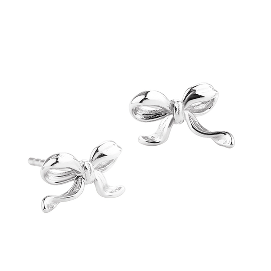 Aqua Dulce - Elegant Bow, necklace, gold plated