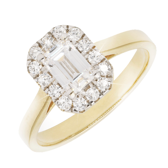 AAgaard - Mary, Solitare ring with 1,00ct LG diamond