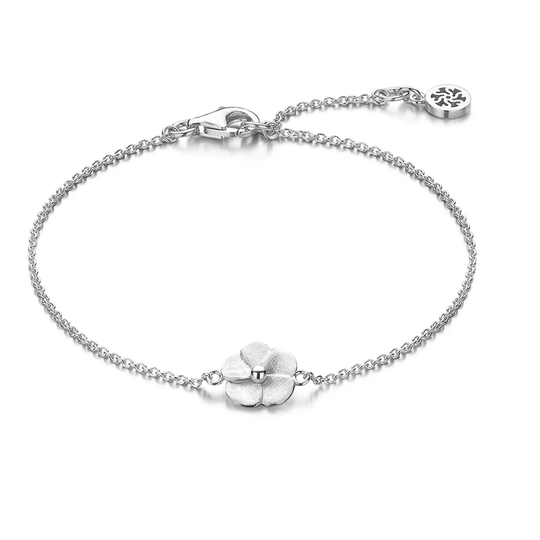 Spirit Icons - Bloom, silber Armband mit Blume