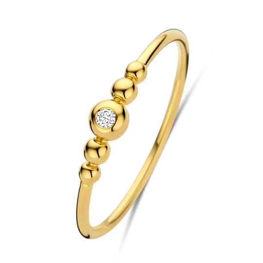 Spirit Icons - Carla diamond Ring, 14K guld