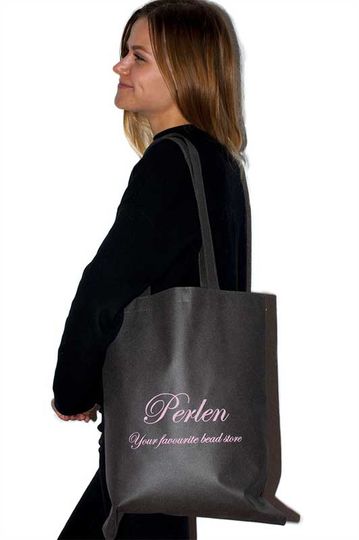 Cloth bag with Perlen-logo