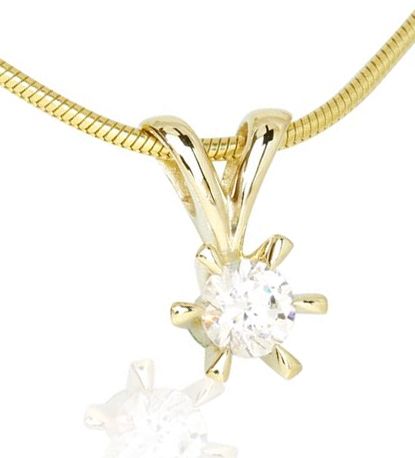 Jan Jørgensen - Precent 0,35ct lab-grown diamond pendant