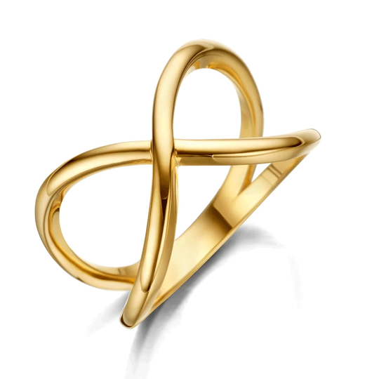 Spirit Icons - Infinity, Unendlichkeit Ring in 14kt gold