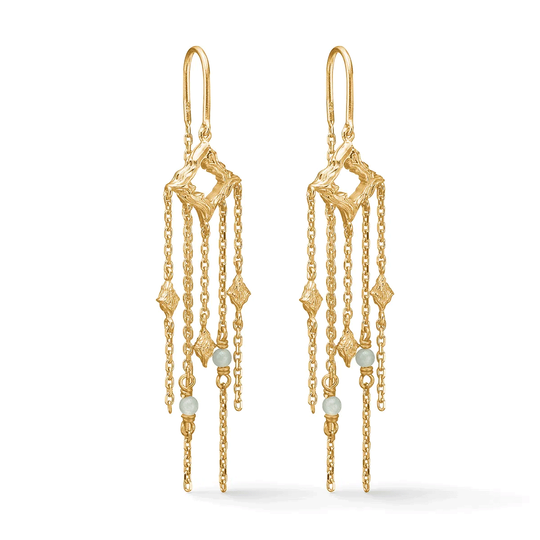 Studio Z - Peak long chain earrings