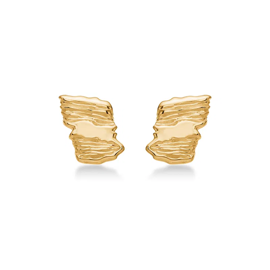 Studio Z - Glacier Earstud, gold plated