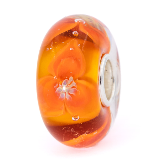 Elfbeads - Sunny Violets, glass charm