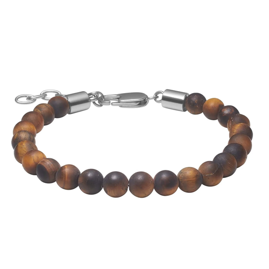 SON of NOA - Black shiny onyx bracelet for men