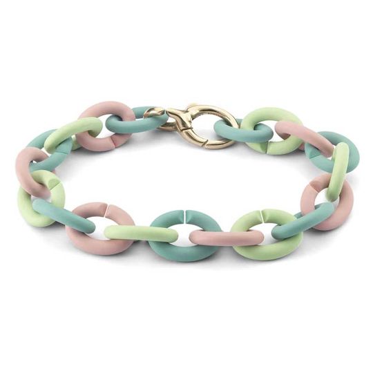 X Jewellery - Pastel dream color bracelet, bronze lock